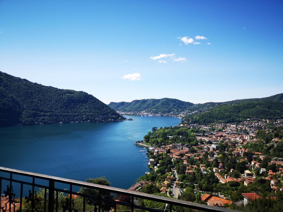 Como Lake Panorama Apartment Sveva เชอร์นอบบิโอ ภายนอก รูปภาพ