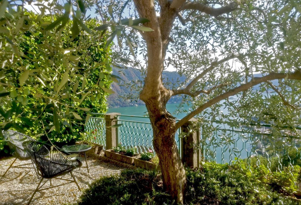 Como Lake Panorama Apartment Sveva เชอร์นอบบิโอ ภายนอก รูปภาพ