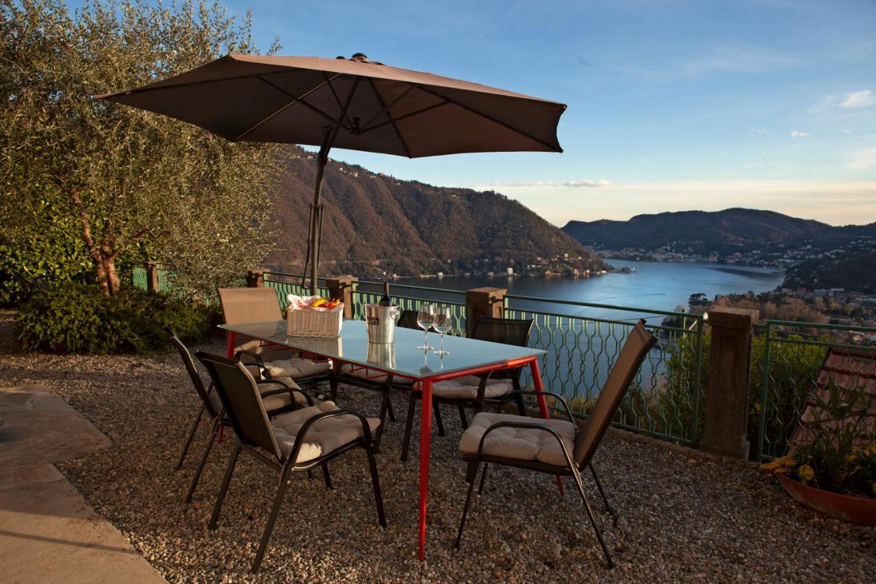 Como Lake Panorama Apartment Sveva เชอร์นอบบิโอ ภายนอก รูปภาพ