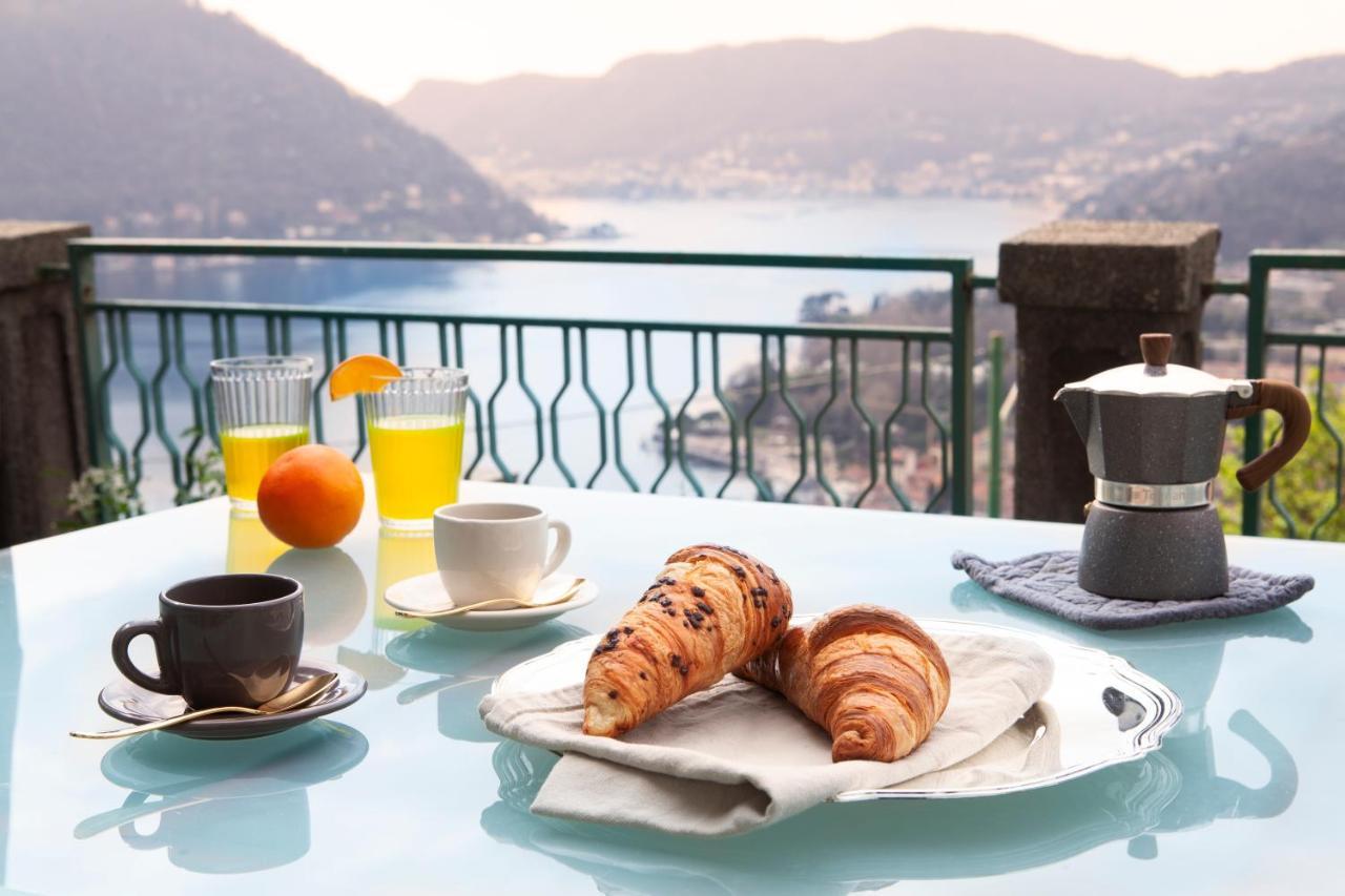 Como Lake Panorama Apartment Sveva เชอร์นอบบิโอ ภายนอก รูปภาพ